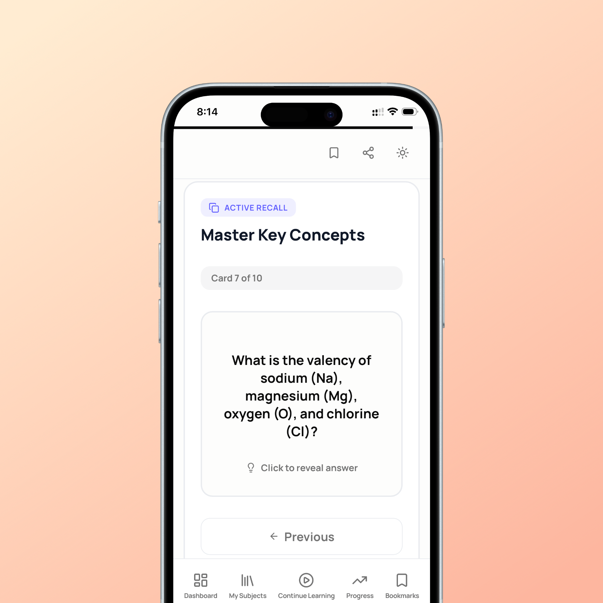 Flashcards Interface